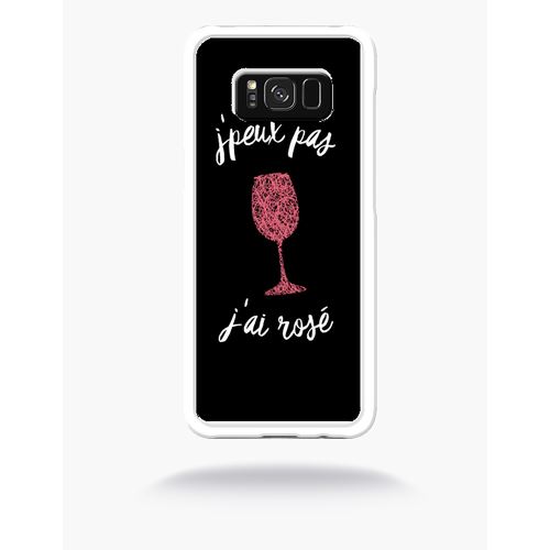 Coque J Peux Pas J Ai Ros Compatible Samsung S8 Bord Transparent
