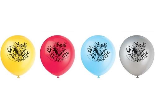 Haza Original ballons Batman 30 cm 8 pièces