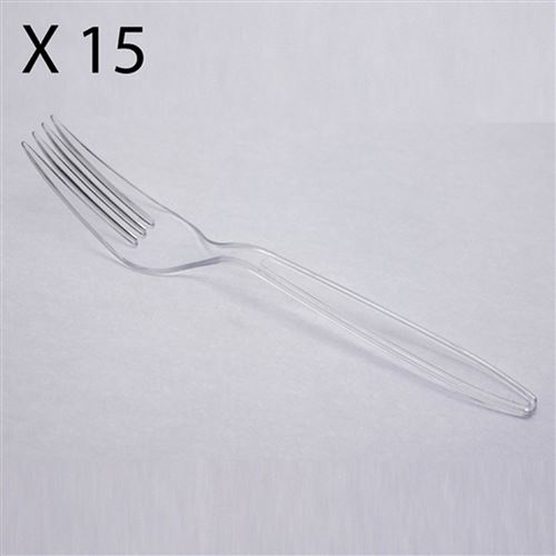 15 couverts Tonic - Transparent