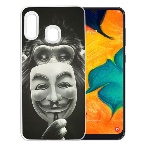 Coque pour Samsung Galaxy A20e -  Singe Monkey Anonymous