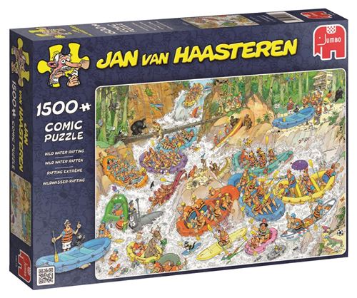 Jumbo Jan van Haasteren sauvage Rafting en eau 1500 pièces de puzzle