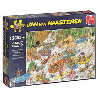 Jumbo Jan van Haasteren sauvage Rafting en eau 1500 pièces de puzzle - 1