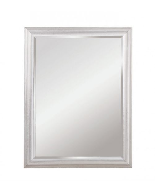 Miroir ATHENS RECTANGLE SILVER Traditionnel Classique Rectangulaire Argenté 82x107 cm
