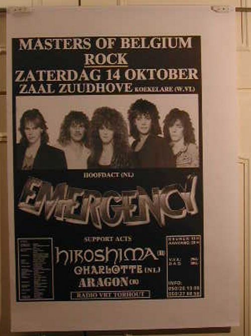 Emergency - 61x86 cm - AFFICHE / POSTER