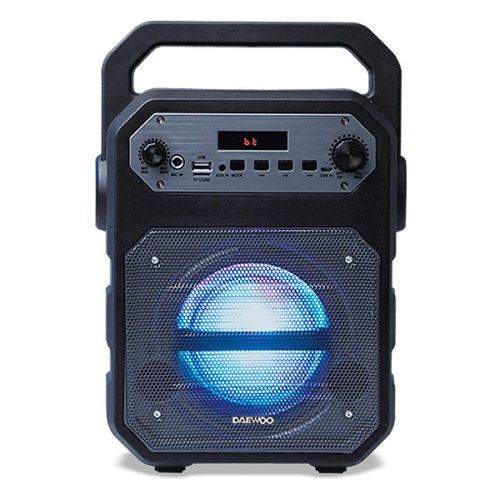 Haut-parleurs bluetooth portables Daewoo DSK-345B LED 15W Noir
