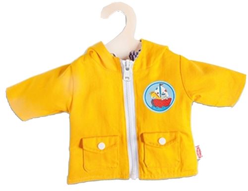 Heless imperméable double face pour poupée de 35-45 cm jaune