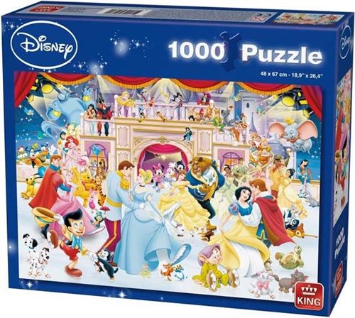 King Jigsaw Disney Holiday On Ice 1000 pièces