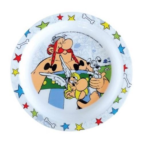 Asterix & Obelix plaque en plastique 22 cm blanc