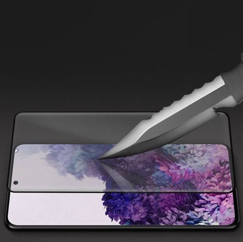 Film Verre Trempe pour SAMSUNG Galaxy S20+ PLUS Incurve 3D Ecran Incassable 9H+ Protection 0,33mm Transparent
