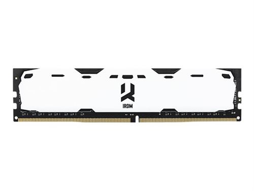 GOODRAM Iridium - DDR4 - module - 8 GB - DIMM 288-PIN - 2400 MHz / PC4-19200 - CL15 - 1.2 V - niet-gebufferd - niet-ECC - wit