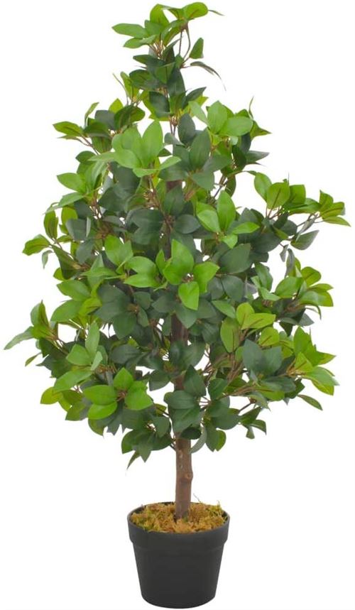 vidaXL Plante artificielle avec pot Laurier Vert 90 cm