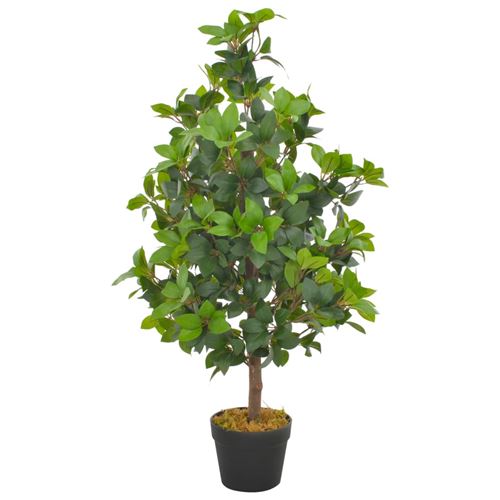 Plante artificielle avec pot Laurier Vert 90 cm Vidaxl n/a