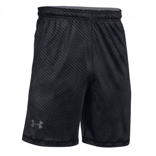 Short d'entrainement Under Armour Raid Novelty 8 Noir pour Homme taille S