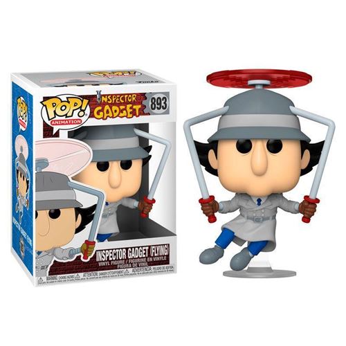 Figurine Funko Pop Animation IG Inspector Gadget Flying État correct - Funko reconditionné disponible sur Fnac