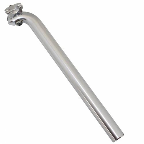 Tige de selle vtt newton mono alu argent diam 29,2 l350mm