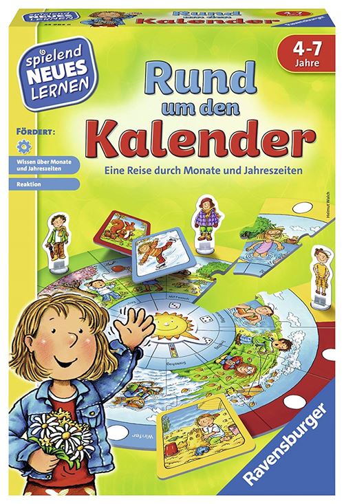 Ravensburger 24984 Jeu Éducatif Autour De La Calendrier