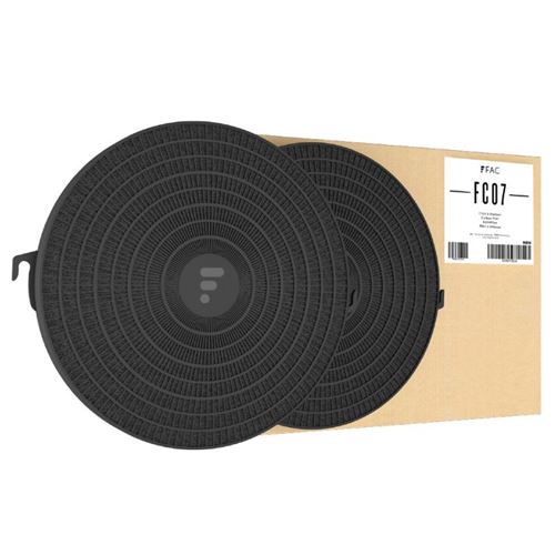 Electrolux Fc07 - 2 Filtre Charbon X1 Aft601W Aft602W Aft60420 Aft642 Chm189 Hotte Faure Chm189W