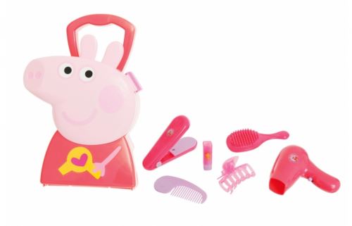 Jamara set de coiffure Peppa Pig junior rouge/rose 7 pièces