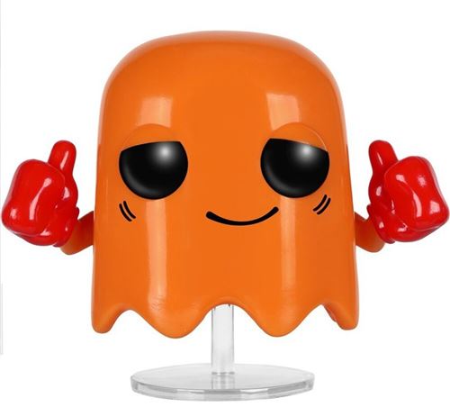 Figurine Pac-Man - Clyde Orange Phantom Pop 10cm