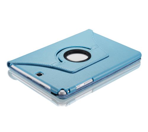 WISETONY® Etui PU cuir Coque Housse rotative 360°pour Samsung Galaxy Tab A T350/T355c/P350/P355 8.0 - Bleu