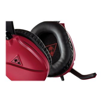 Micro-casque Gaming filaire Turtle Beach Recon 70 Rouge Foncé pour Nintendo Switch
