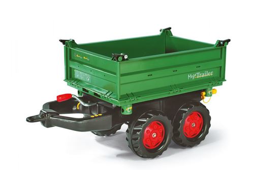 Rolly Toys remorque RollyMega junior vert / rouge
