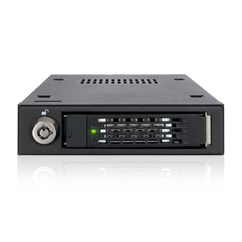 ICY DOCK MB601VK-B - Rack Amovible 2.5 U.2 NVMe SSD pour baie de disque externe 3.5 ( Catégorie : Accessoire pour boîtier )