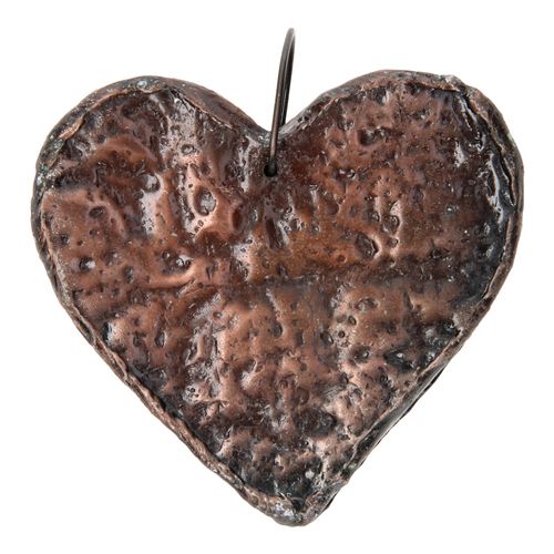 Pendentif coeur en aluminium