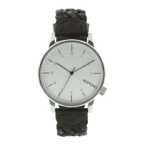 Komono Winston Woven Black montre KOM-W2032