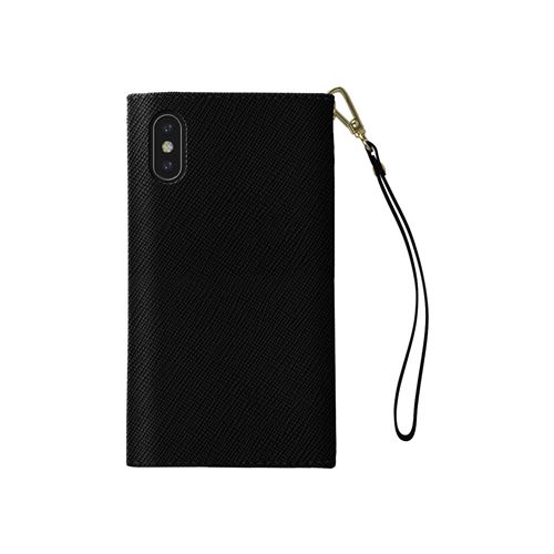IDEAL OF SWEDEN Mayfair Clutch - Flip cover voor mobiele telefoon - zwart - voor Apple iPhone X, XS