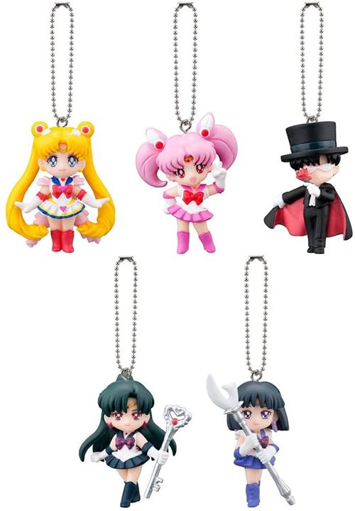 Bishoujo Senshi Sailor Moon Sailor Moon Sailor Moon Swing 3 20Th Anniversary Figure Gacha Bandai (All 5 Types Full Combo Set)