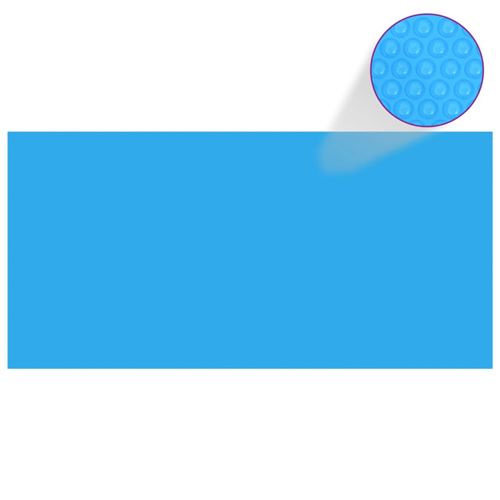 Vidaxl Bleu Bâche De Piscine Rectangulaire 450 X 220 Cm Pe - Image 1