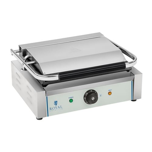 Machine à panini - 1 x 2.200 watts acier inox professionnel
