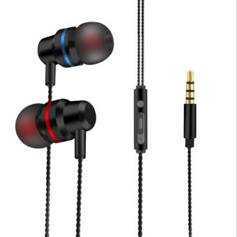 Écouteurs Filaires Intra-auriculaires 3,5 Mm – Micro Intégré, Basses Puissantes – Compatibles IPhone, Android, PC