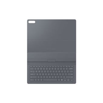 Samsung EF-DX930 - Toetsenbord en foliobehuizing (boekenkaft) - slank - draadloos - POGO pin - QWERTY - zwart toetsenbord, zwart behuizing - hangdoos - voor Galaxy Tab S11 Ultra - 1