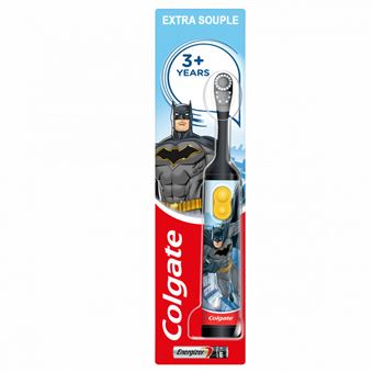 Brosse à Dents électrique Colgate Batman - Pour Enfants - Modèle Ludique Pour Encourager Le Brossage