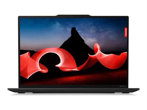 Lenovo ThinkPad X1 Carbon Gen 12 21KC - Conception de charnière à 180 degrés - Intel Core Ultra 7 - 155U / jusqu'à 4.8 GHz - Evo - Win 11 Pro - Intel Graphics - 16 Go RAM - 512 Go SSD TCG Opal Encryption 2, NVMe, Performance - 14" IPS ThinkPad Privacy