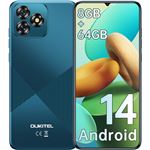 OUKITEL C59 Telephone Portable Pas Cher Android 15 2025, 10000mAh/18W Smartphone Débloqué 120