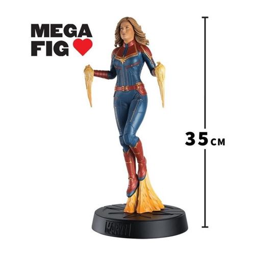 Figurine - EAGLEMOSS - Captain Marvel Mega - 35 cm