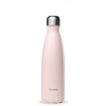 Bouteille isotherme 500 ml rose pastel - Qwetch - Rose - Inox