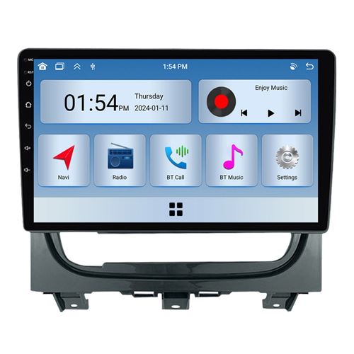 Autoradio RoverOne® Bluetooth CarPlay 2 Din 6Go RAM 128Go ROM pour Fiat Strada Idea 2012-2016