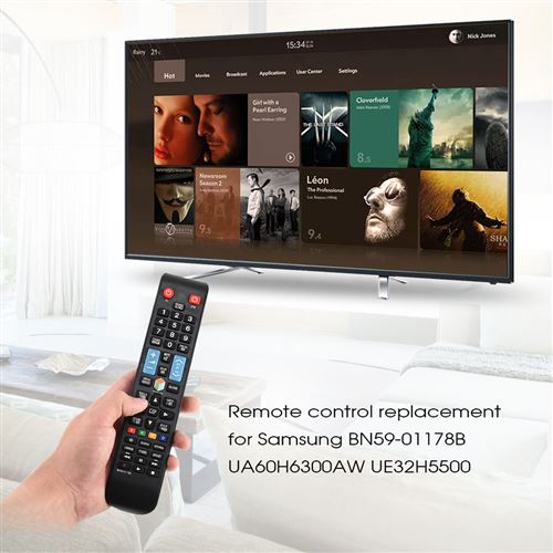 Télécommande Universelle téléviseur Samsung remplacement smart TV rechange  Neuf
