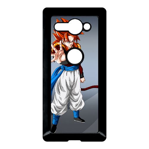 Coque My-Kase pour Xperia XZ2 Compact - dragon ball gt gogeta super saiyan 4 - Plastique Noir