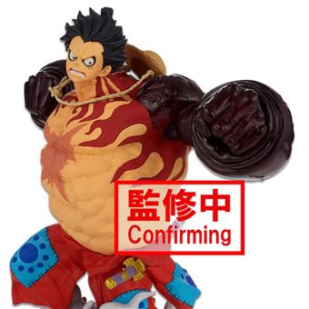 Figurine One Piece World Figure Colosseum 3 Super Master Statue Monkey D. Luffy Gear4 The Original