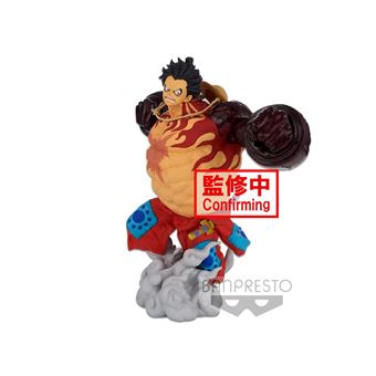 Figurine One Piece World Figure Colosseum 3 Super Master Statue Monkey D. Luffy Gear4 The Original