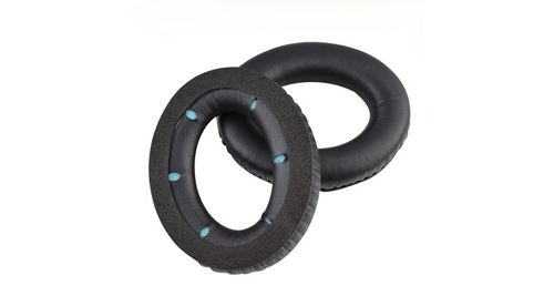 Generique Noir/Bleu Coussinets De Remplacement - Oreillette Mousse Coussin De Rechange Pour Casque Hyperx Cloud Revolver S - & - Image 2