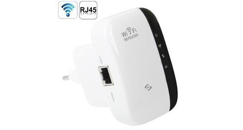 Adaptateur ue plug 300 mbps sans fil-n wifi 802. 11n repeater range expander ws-wn560n2 blanc