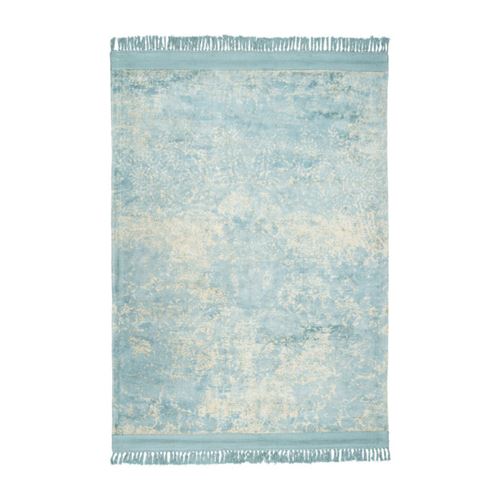 Tapis Tissé à la Main Imprimé Dolce Vita Bleu 80 x 150 cm