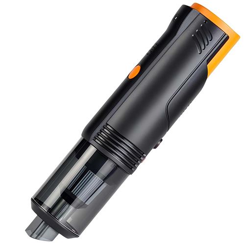 Non Communiqué Noir Aspirateur Cylindrique Rechargeable 120W Compact Et Ergonomique