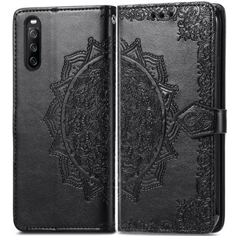 Coque pour Sony Xperia 10 III Similicuir Noir imoshion - 1